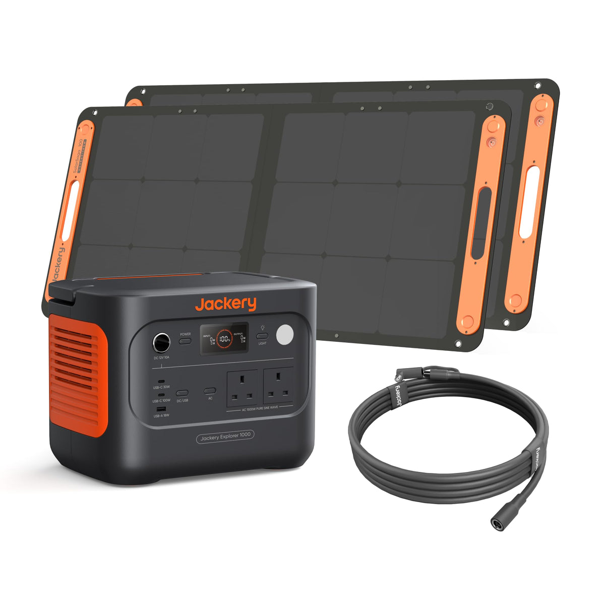 Jackery Explorer 1000 v2, 1500W 1070Wh LiFePO4 Portable Power Station