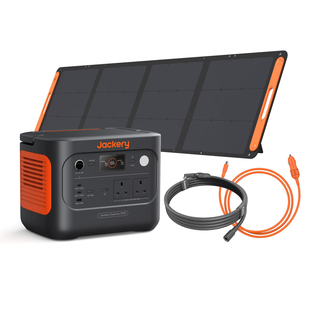 Jackery Explorer 1000 v2, 1500W 1070Wh LiFePO4 Portable Power Station