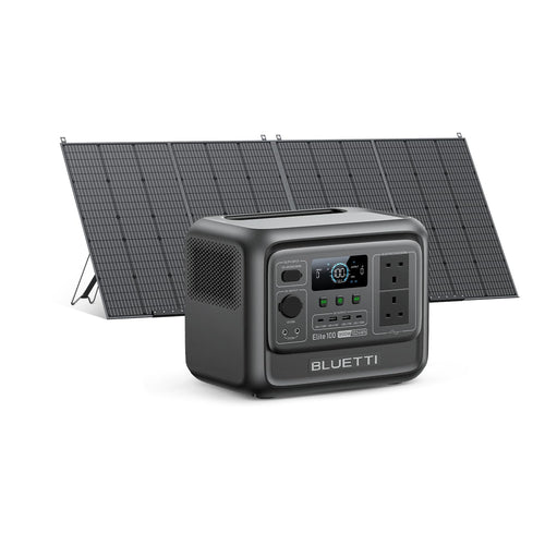 BLUETTI Elite 100 V2 Portable Power Station 1024Wh 1800W for Home & Camping