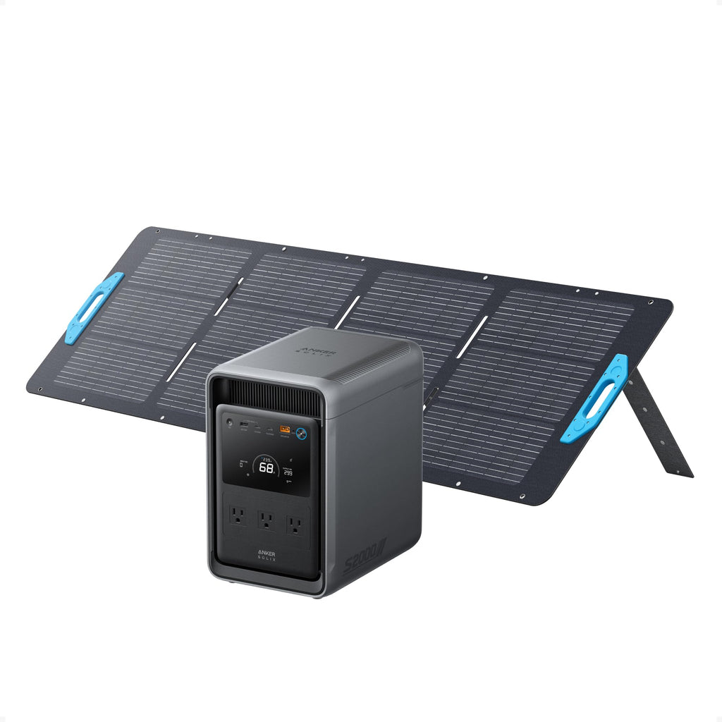 Anker SOLIX S2000, 2010Wh 1500W Power Station, 10ms UPS, Home Backup