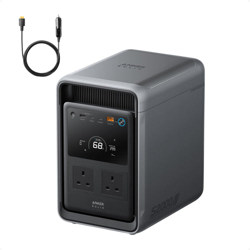 Anker SOLIX S2000, 2010Wh 1500W Power Station, 10ms UPS, Home Backup