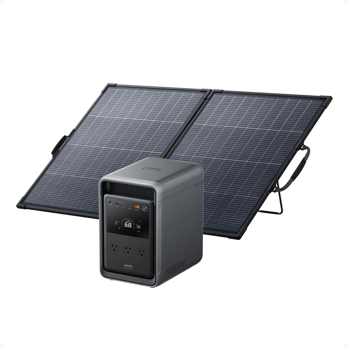 Anker SOLIX S2000, 2010Wh 1500W Power Station, 10ms UPS, Home Backup