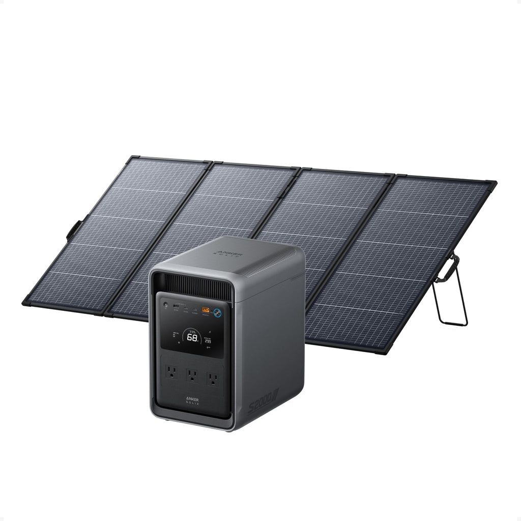 Anker SOLIX S2000, 2010Wh 1500W Power Station, 10ms UPS, Home Backup