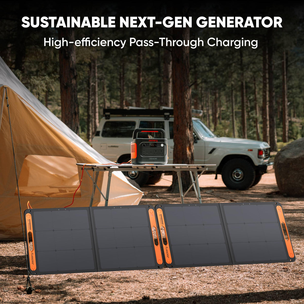 Jackery Explorer 1000 v2, 1500W 1070Wh LiFePO4 Portable Power Station