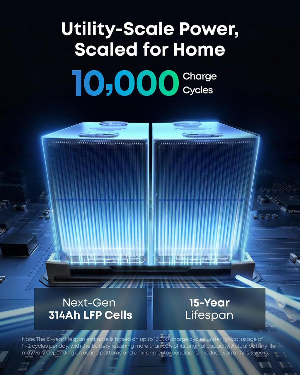 Anker SOLIX S2000, 2010Wh 1500W Power Station, 10ms UPS, Home Backup